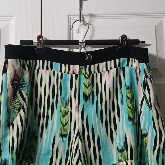 Jennifer Lopez multicolor shorts Sz 14 EUC - Picture 3 of 9
